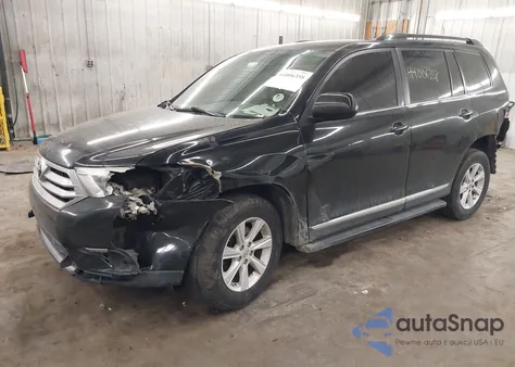 2011 Toyota Highlander Se V6 из США, поврежденный, VIN 5TDBK3EH2BS088083